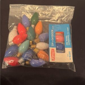 Vintage C9 1/4 Outdoor Bulbs
